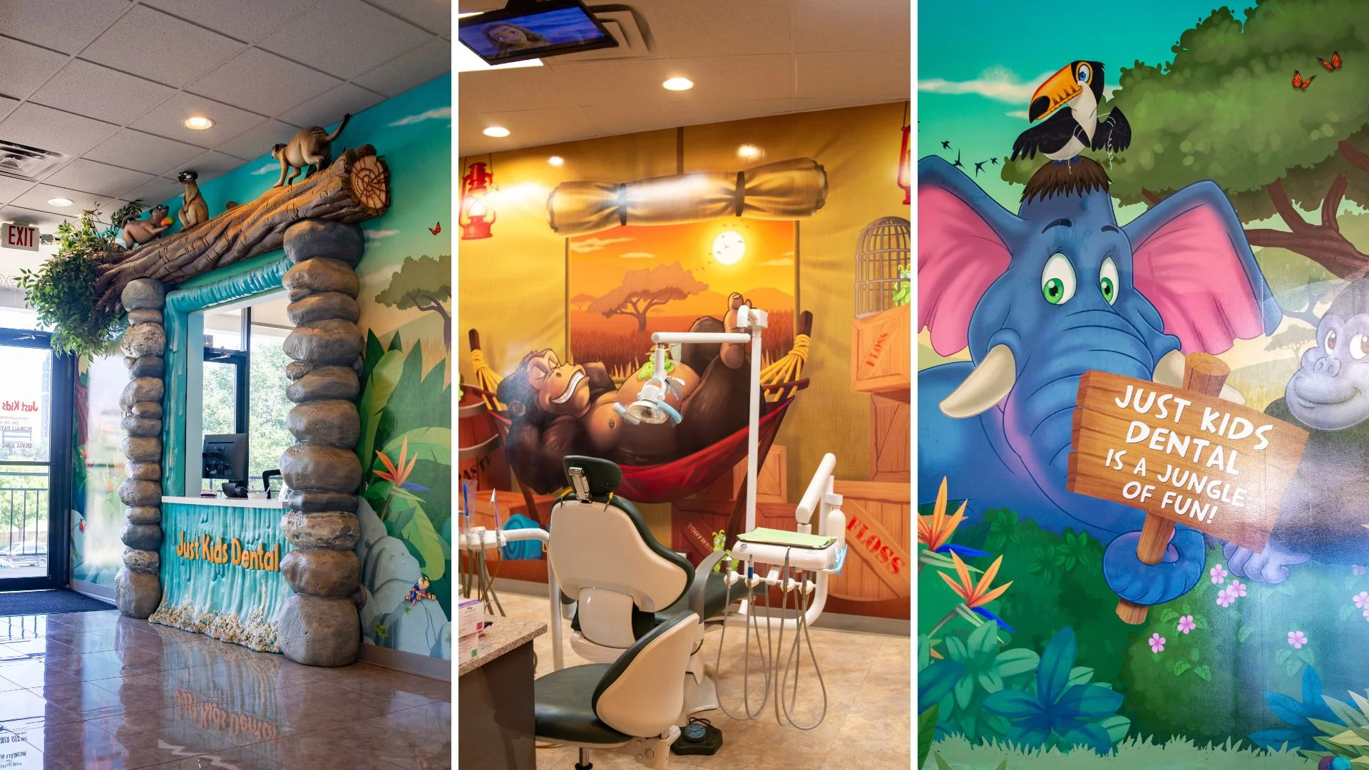 Contact Just Kids Dental in Dallas for appointments and directions